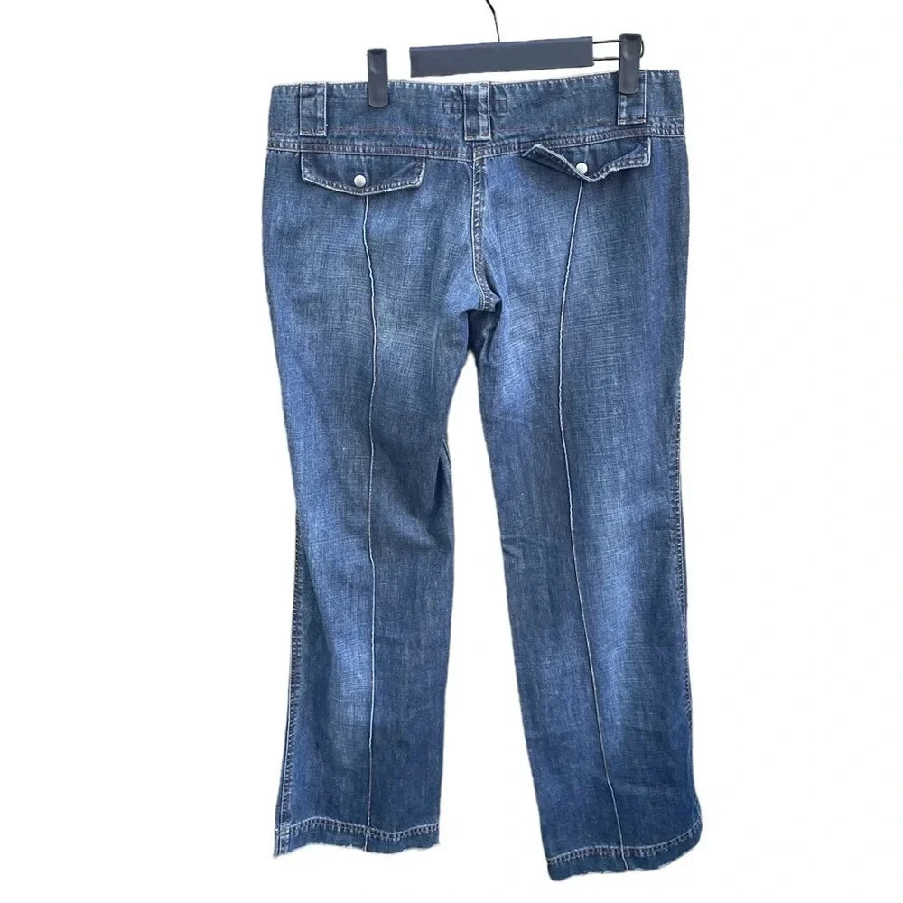 MISS SIXTY Y2K LOW RISE FLARE JEANS - Picture 2 of 7
